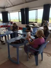 Sewing room
